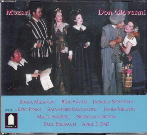 Mozart don giovanni cd 1943 - don, (cd